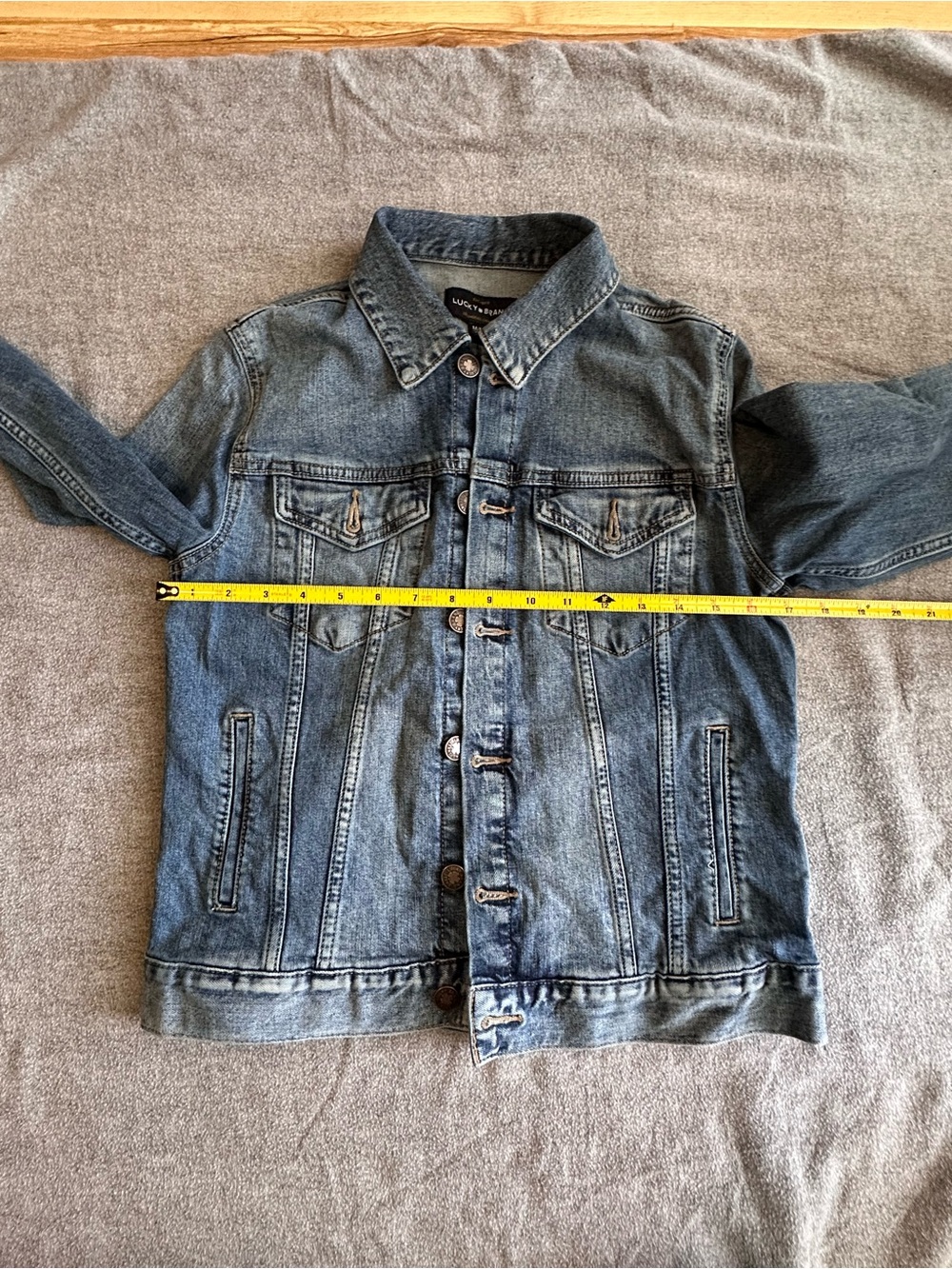 Lucky Brand Light Blue Denim Jacket - Picture 10 of 16